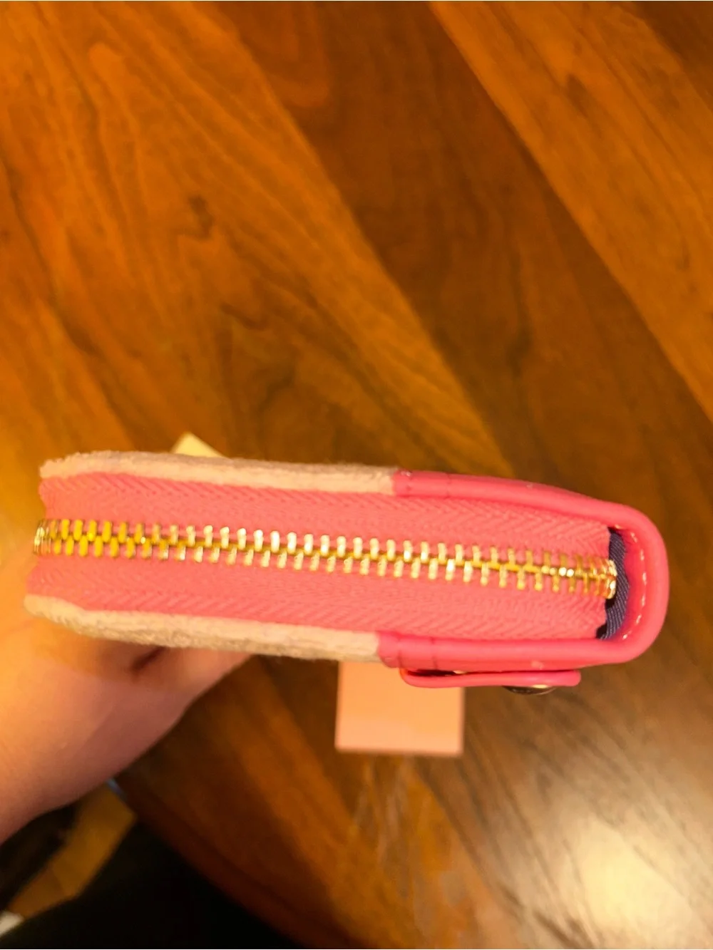 JUICY COUTURE “Lovers Club” Large Zip Around Wallet | Pink Terry Cloth | NWT Y2K